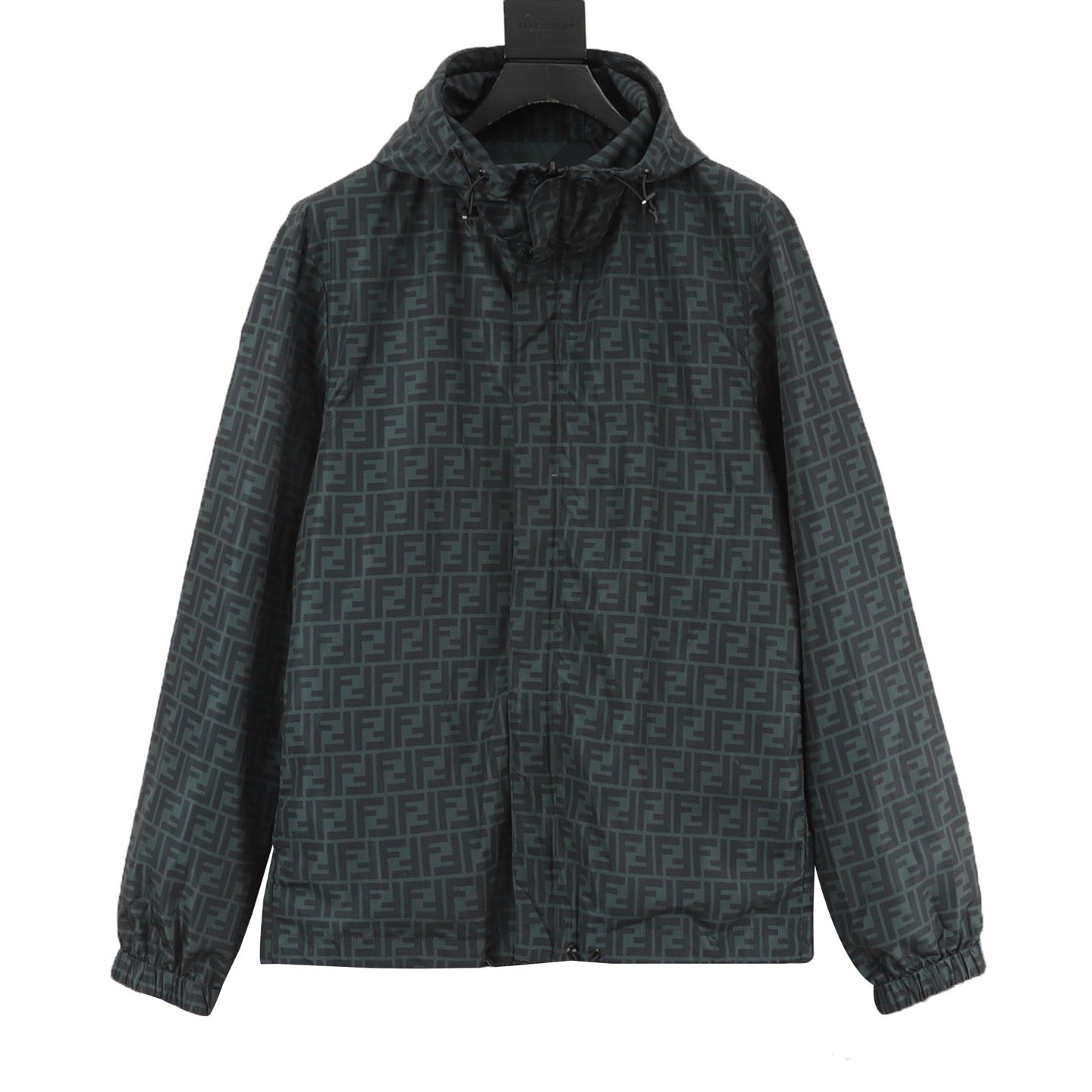 Fendi FF Monogram Reversible Hooded Jacket