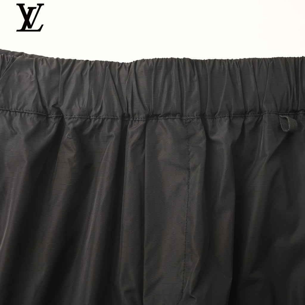 Louis Vuitton Men's Black Nylon Cargo Shorts