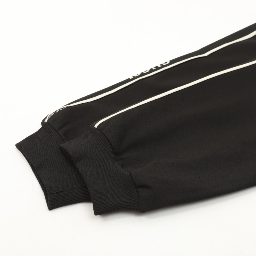 Gucci Women's Men's Black Side-Stripe Logo Jogger Pants