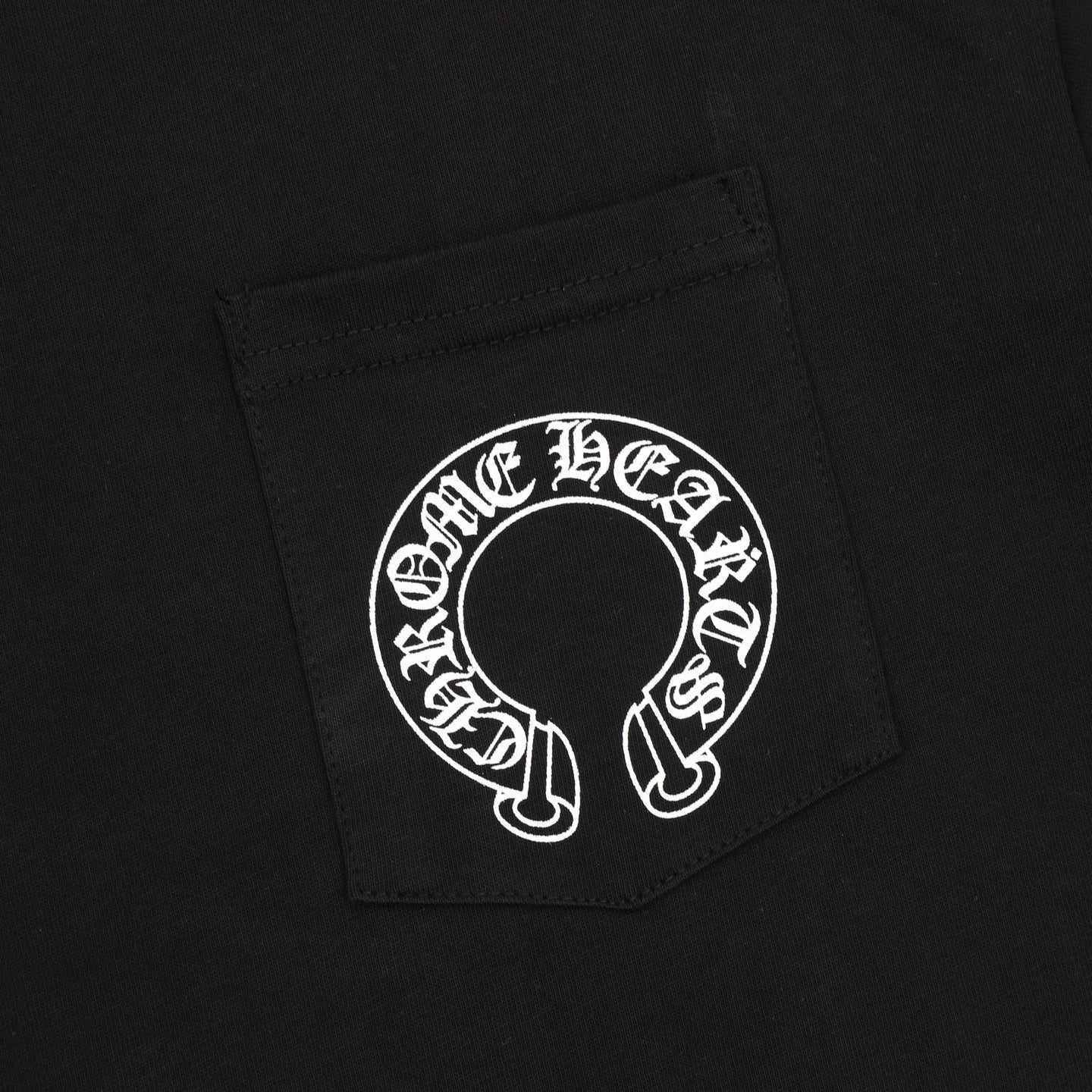 Chrome Hearts 25FW Hollow Horseshoe Long-Sleeve T-Shirt