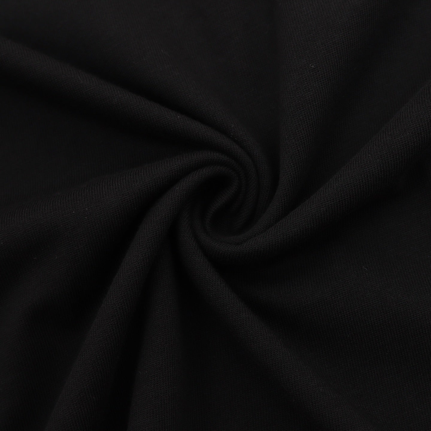 Louis Vuitton Tonal Embossed LV Logo Long-Sleeve Top — Black