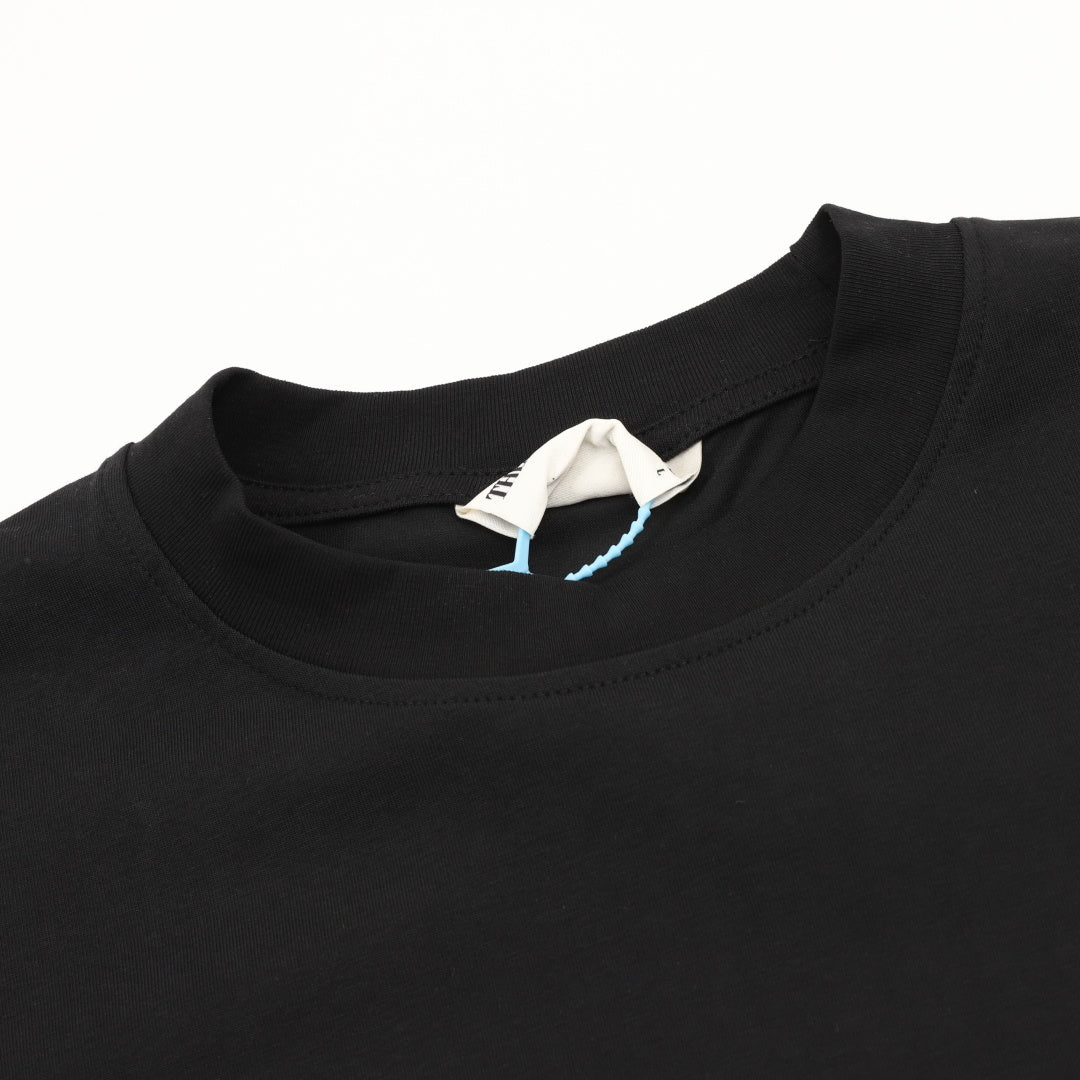 TheSutureClub Black Chest Logo T-Shirt