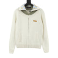 Louis Vuitton Women's & Men's Off-White Full-Zip Knit Cardigan