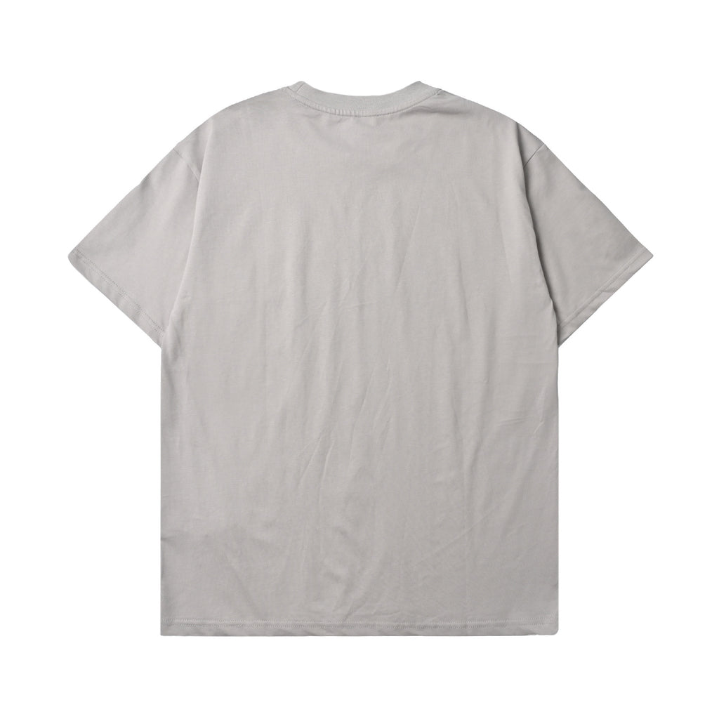 Loewe Anagram Embroidered Short-Sleeve T-Shirt in Light Grey