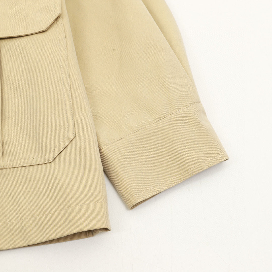 Loewe 25FW Elbow Patch Embroidered Workwear Jacket