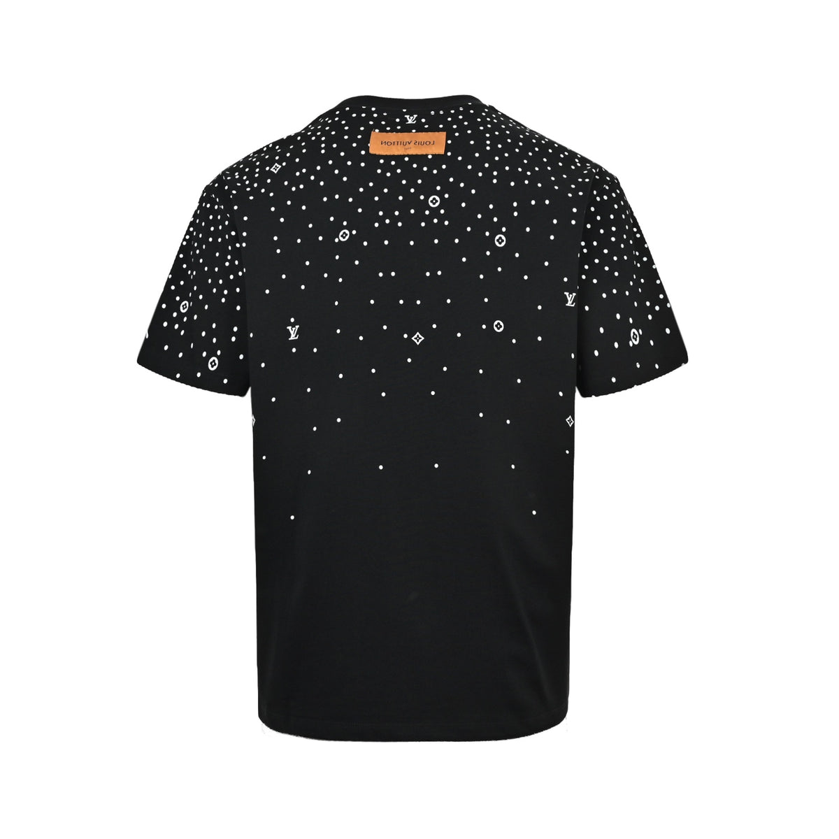 Louis Vuitton Starry Dot Monogram Short-Sleeve T-Shirt in Black