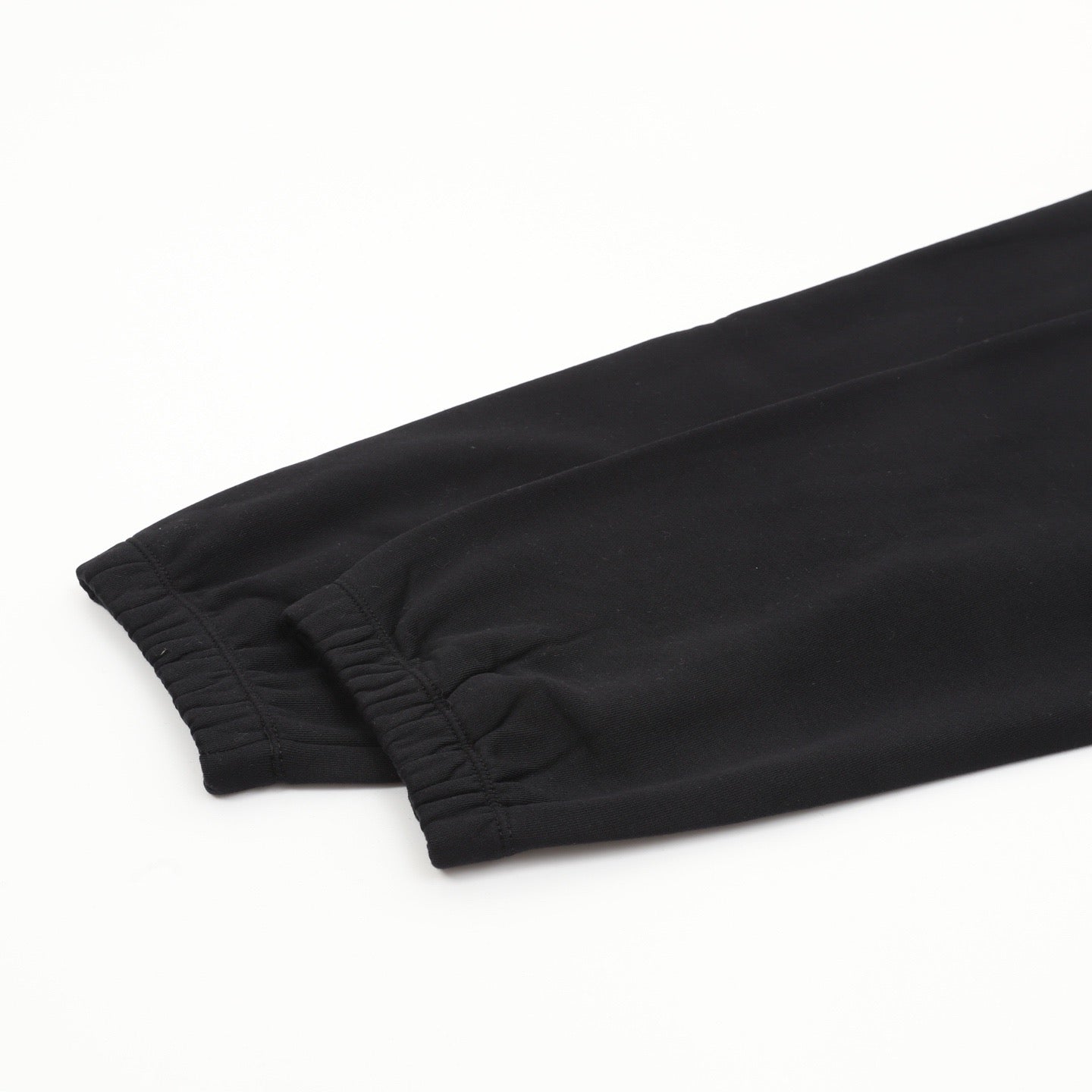 Chrome Hearts Triple Cross Leather Patch Joggers — Grey Marl