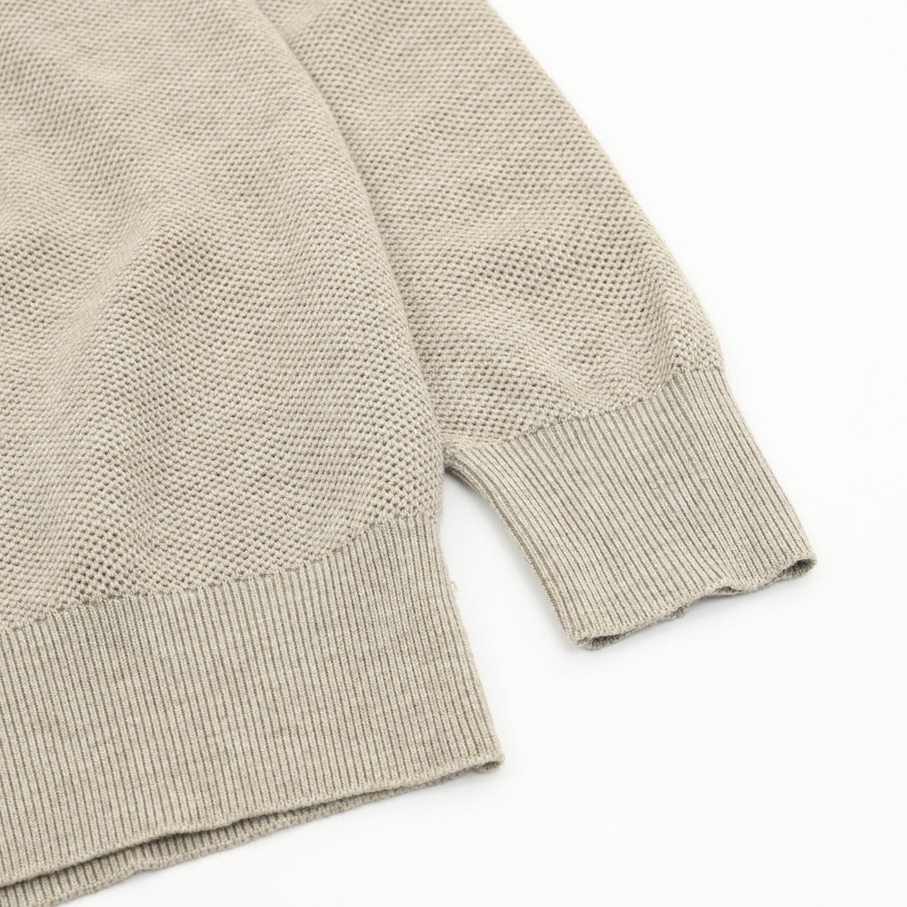 Loro Piana Women's Men's Light Beige Full-Zip Cashmere Cardigan