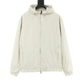 Hermès Men's Hooded Jacket in Light Beige