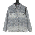 Louis Vuitton Women's & Men's Blue Monogram Jacquard Gradient Denim Jacket