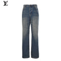 Louis Vuitton Washed Flare Jeans – Wide-Leg Denim