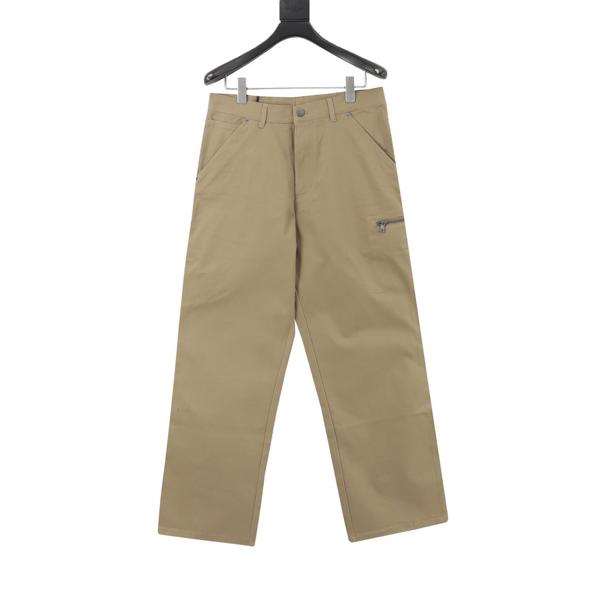 Moncler Women's Men's Beige Straight-Leg Pants