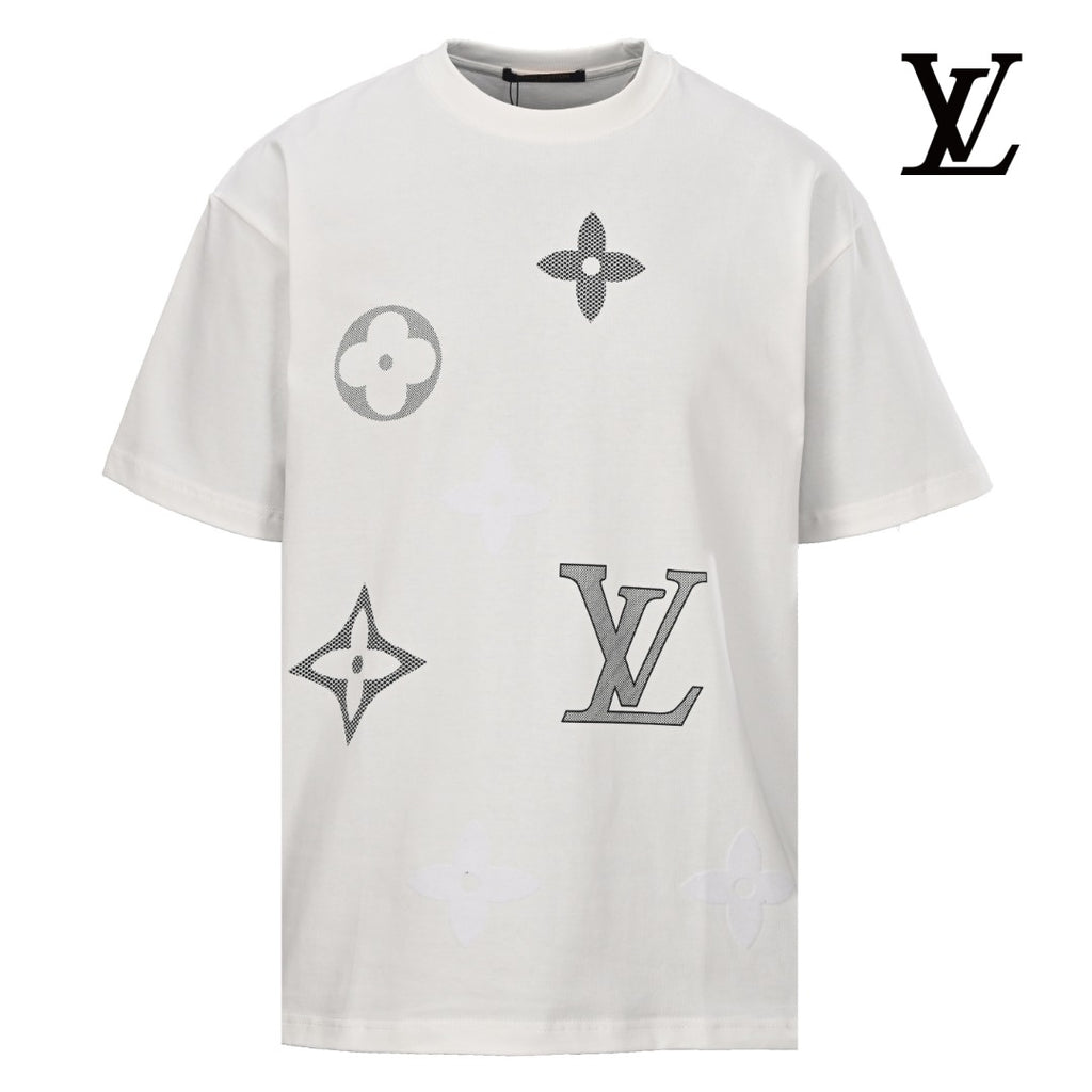 Louis Vuitton Men's White Giant Monogram T-Shirt
