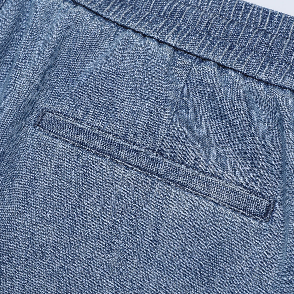 Loro Piana Light Blue Drawstring Denim Trousers | Women's & Men's Styling