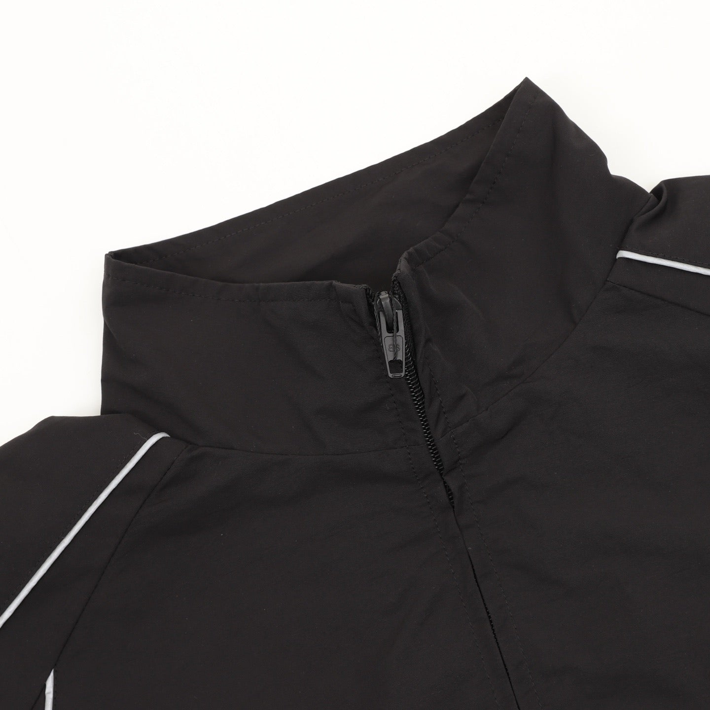 Balenciaga Cotton Poplin Patch-Detail Windbreaker Jacket