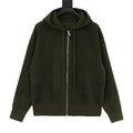 Loewe 25FW Anagram Zip-Up Hooded Cardigan