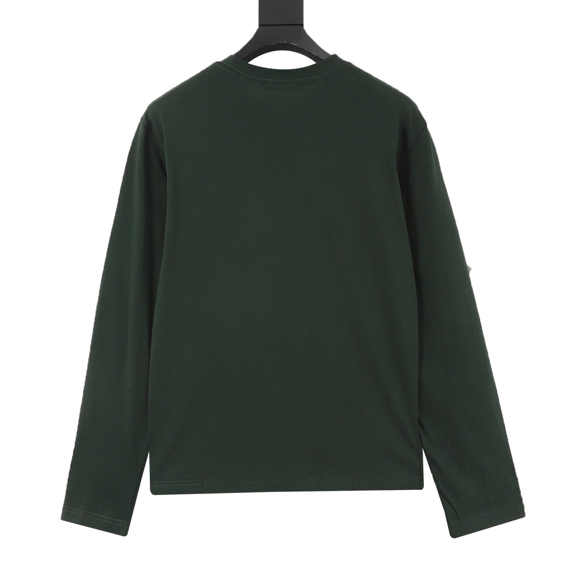 Acne Studios Women's Men's Dark Green Script Logo Long-Sleeve T-Shirt