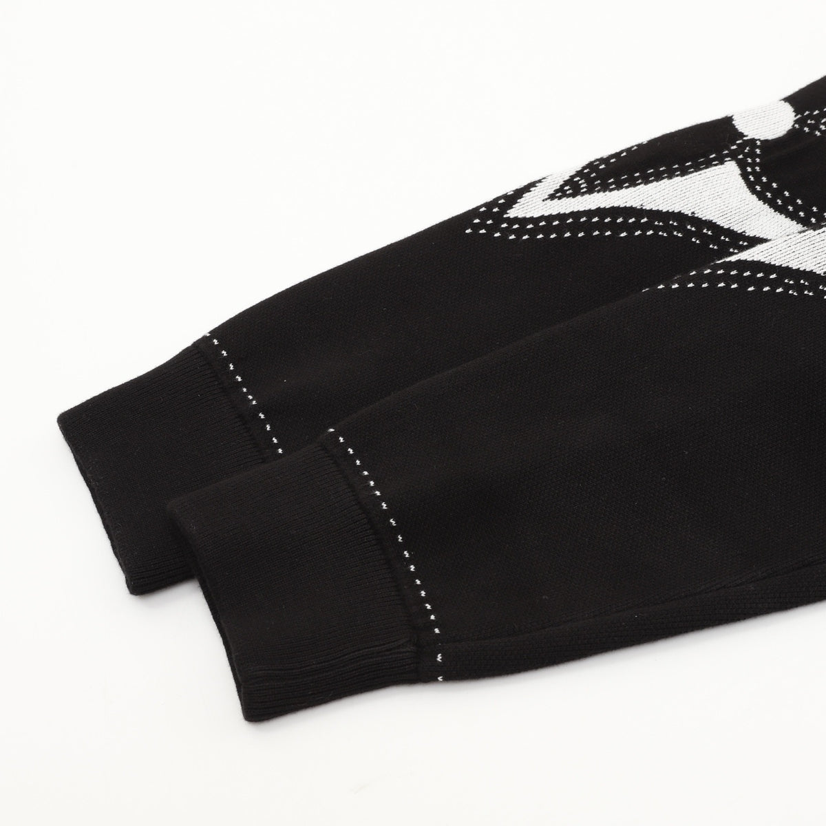 Louis Vuitton Women's / Men's Stitched Monogram Zip Hoodie in Black