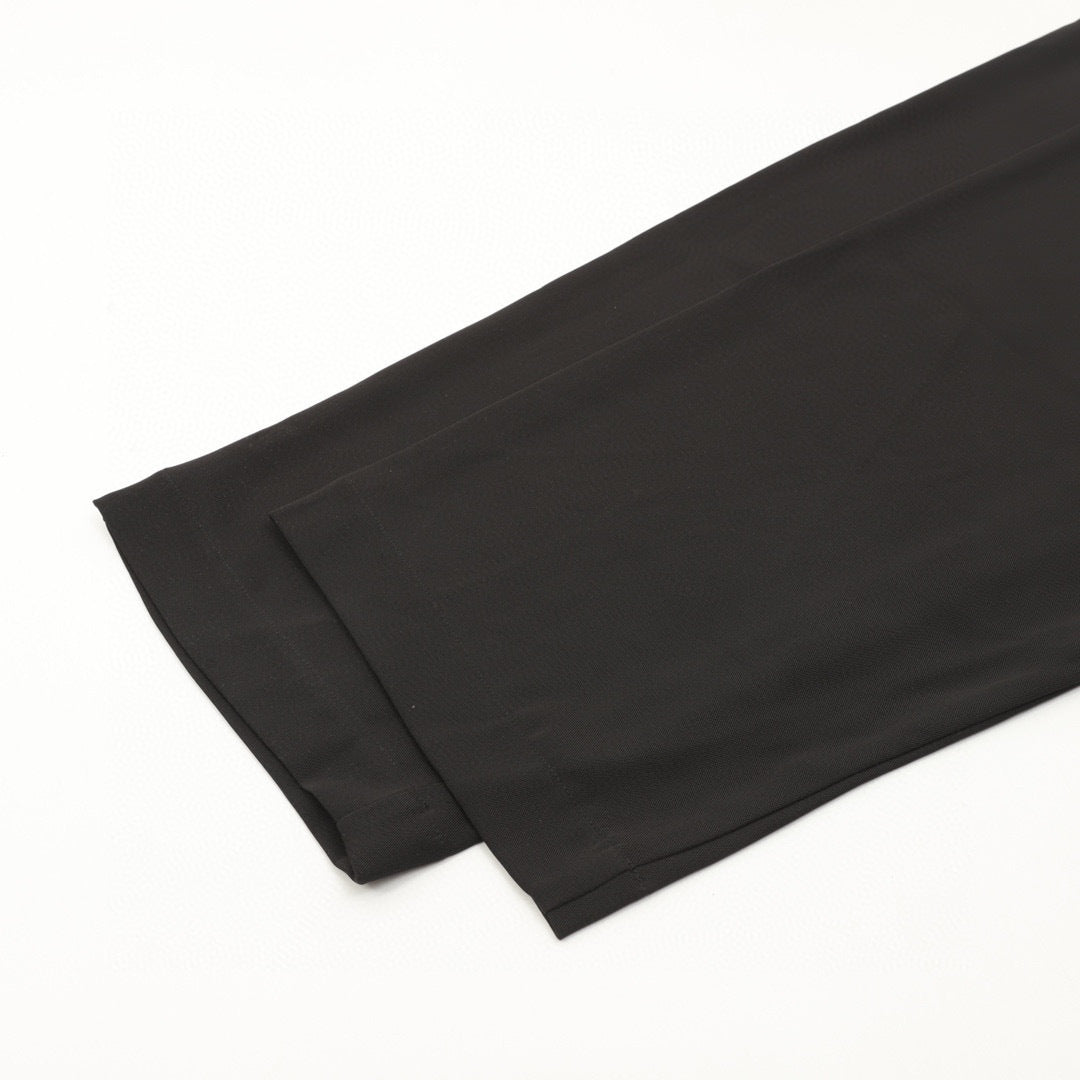 Loewe Logo Label Pleated Wide-Leg Tailored Trousers