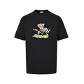 Burberry Men's Black Beach Skeleton Print T-Shirt