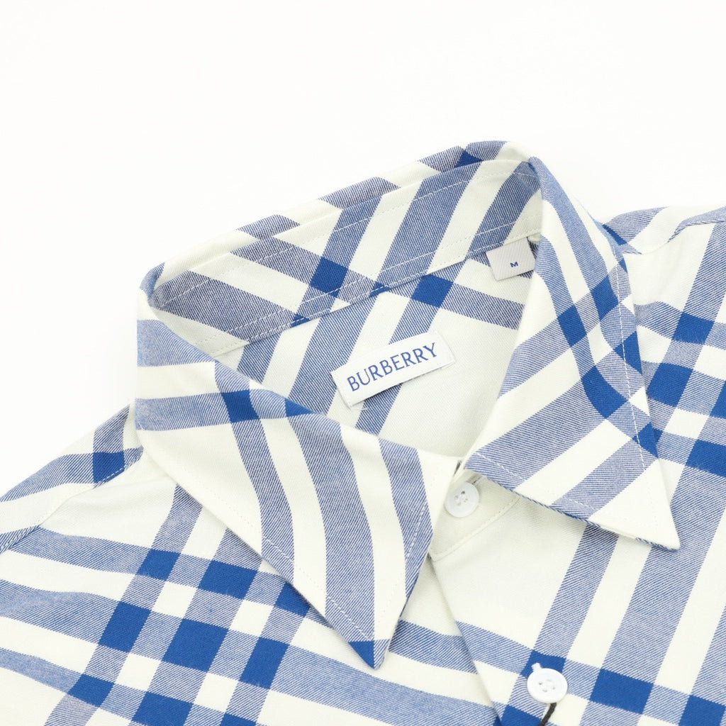 Burberry Vintage Check Cotton Twill Long-Sleeve Shirt