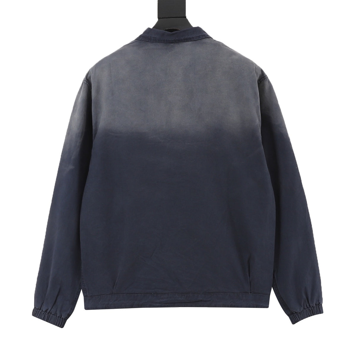 Miu Miu Women's & Men's Navy Grey Gradient Washed Collared Jacket