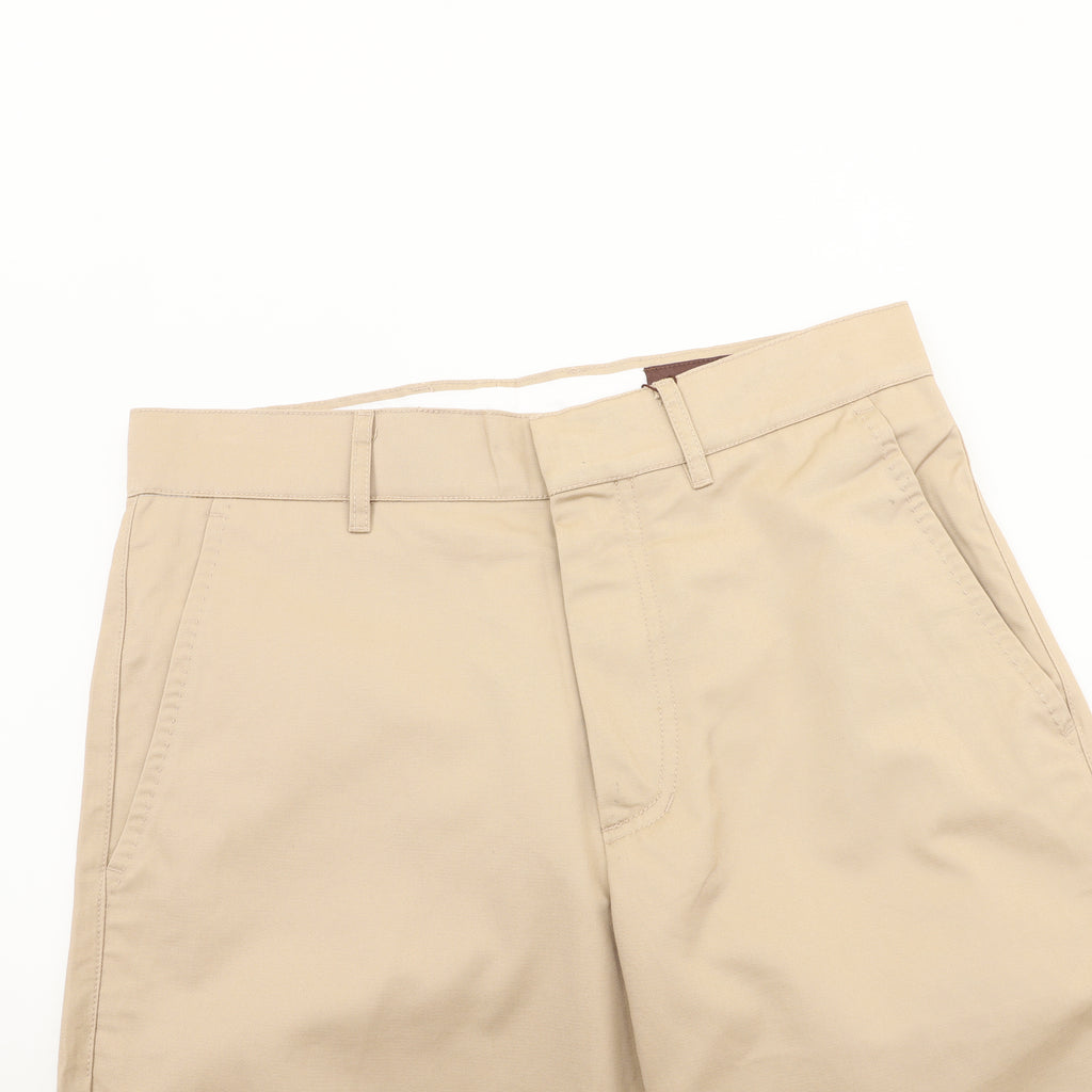 Louis Vuitton LV Leather Tag Silk-Cotton Crepe Straight-Leg Trousers