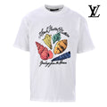 Louis Vuitton Men's White Colorful Conch Print T-Shirt