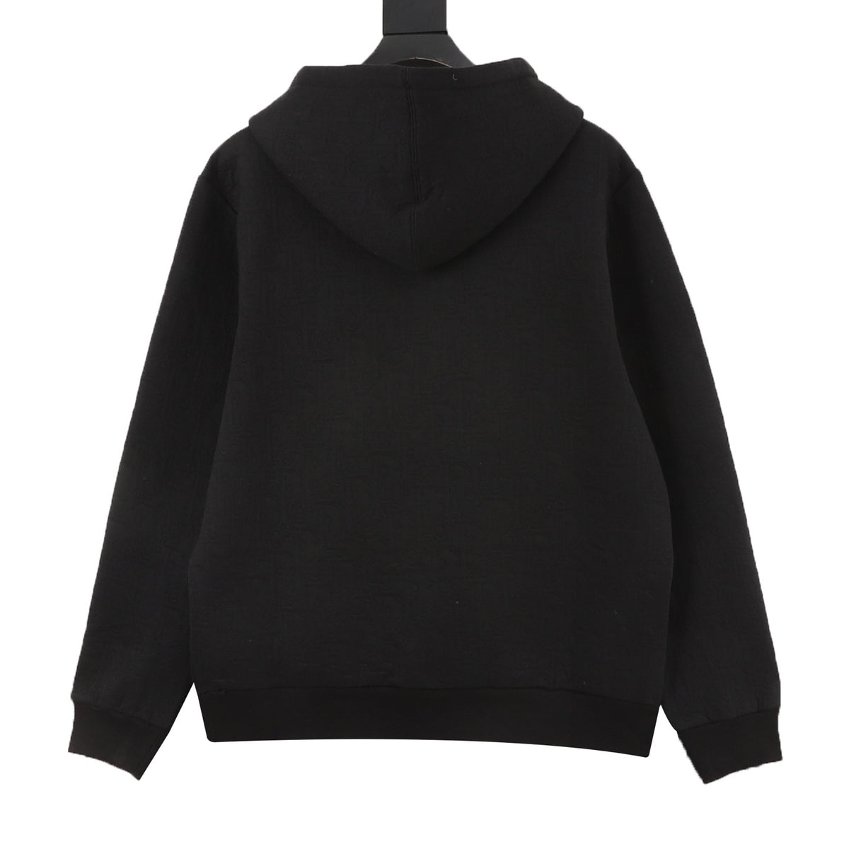 Dior Women's Men's Black Oblique Jacquard Hoodie