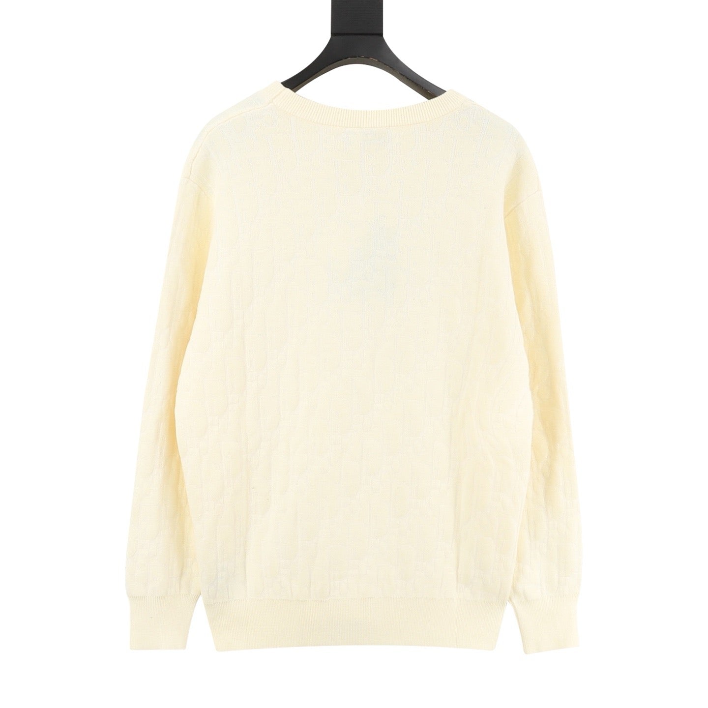 Dior CD Jacquard Crew Neck Knit Sweater