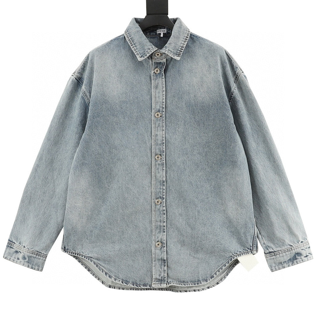 Loewe Washed Denim Overshirt Jacket