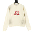 Acne Studios Women's Men's Cream Logo Henley Sweatshirt