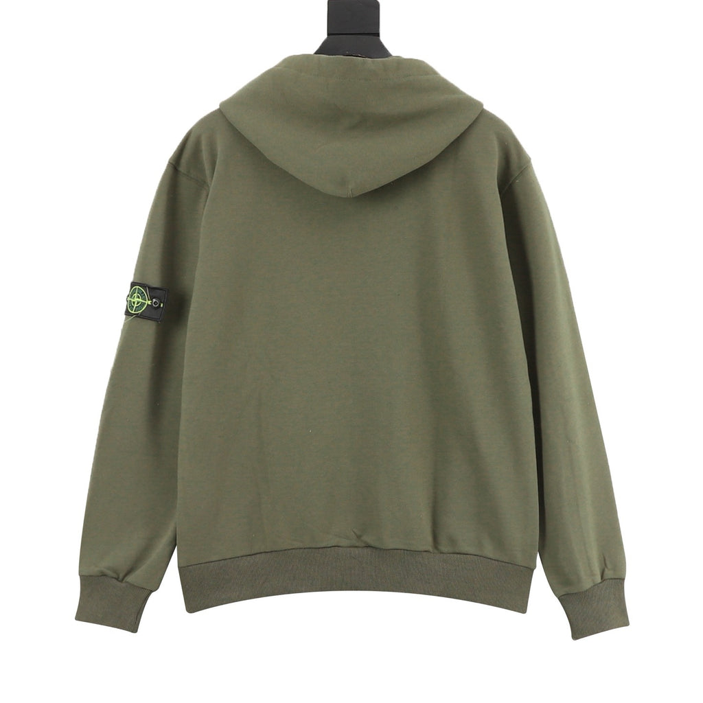 Stone Island Compass Badge Pullover Hoodie