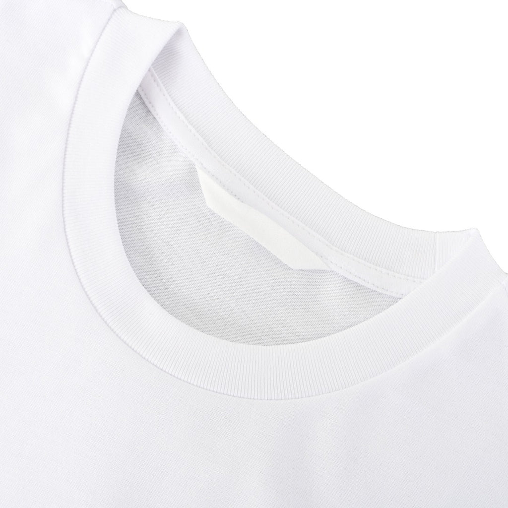 Moncler Men's White Cartoon Logo T-Shirt