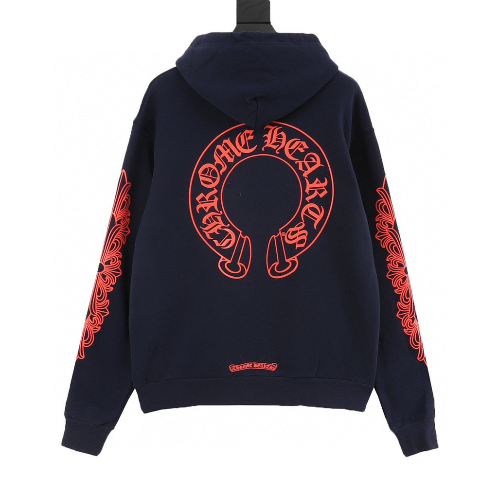 CH Sanskrit Horseshoe Print Hoodie