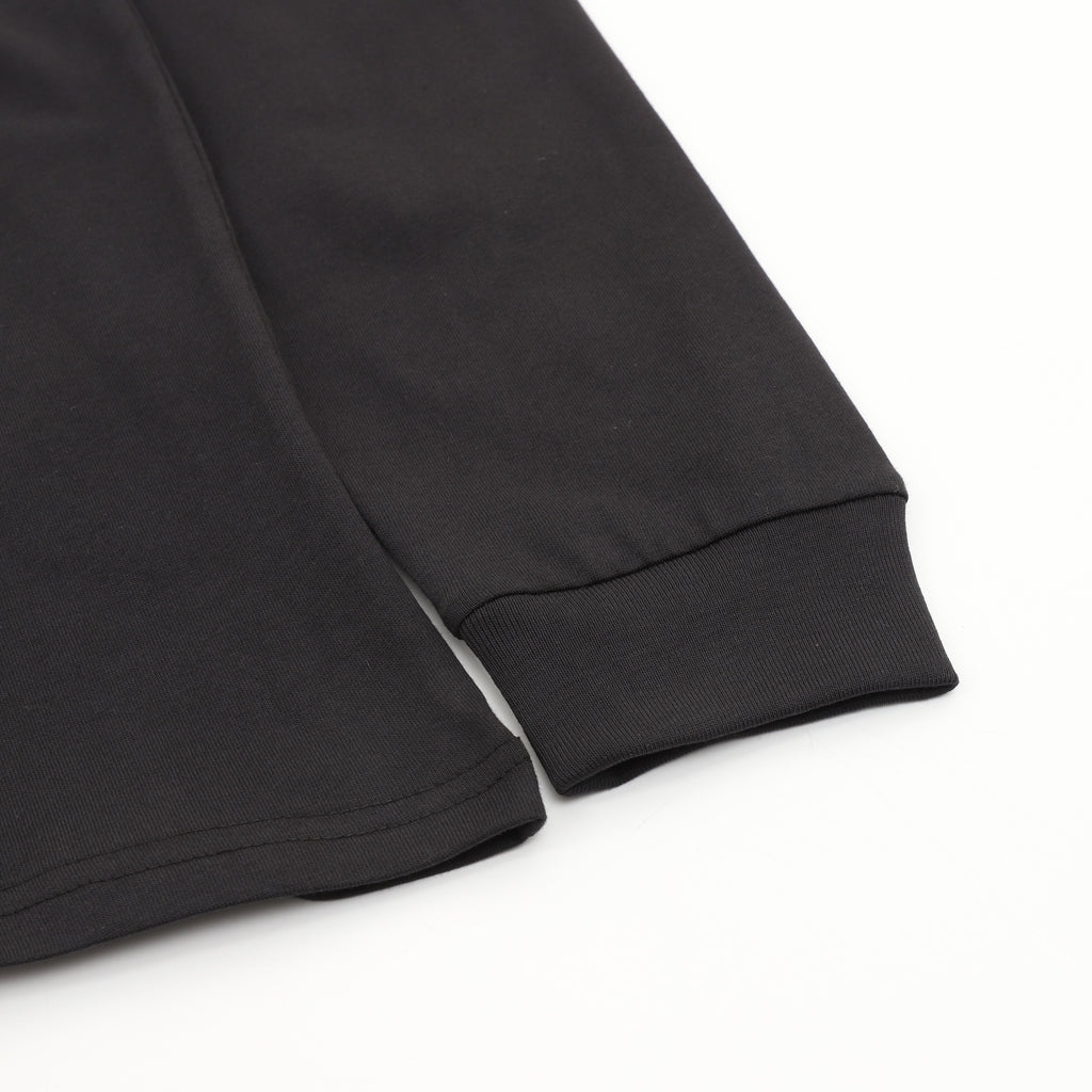 Patagonia P-6 Logo Long-Sleeve Responsibili-Tee — Black