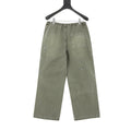 Acne Studios Women's Men's Olive Splatter Print Wide-Leg Pants
