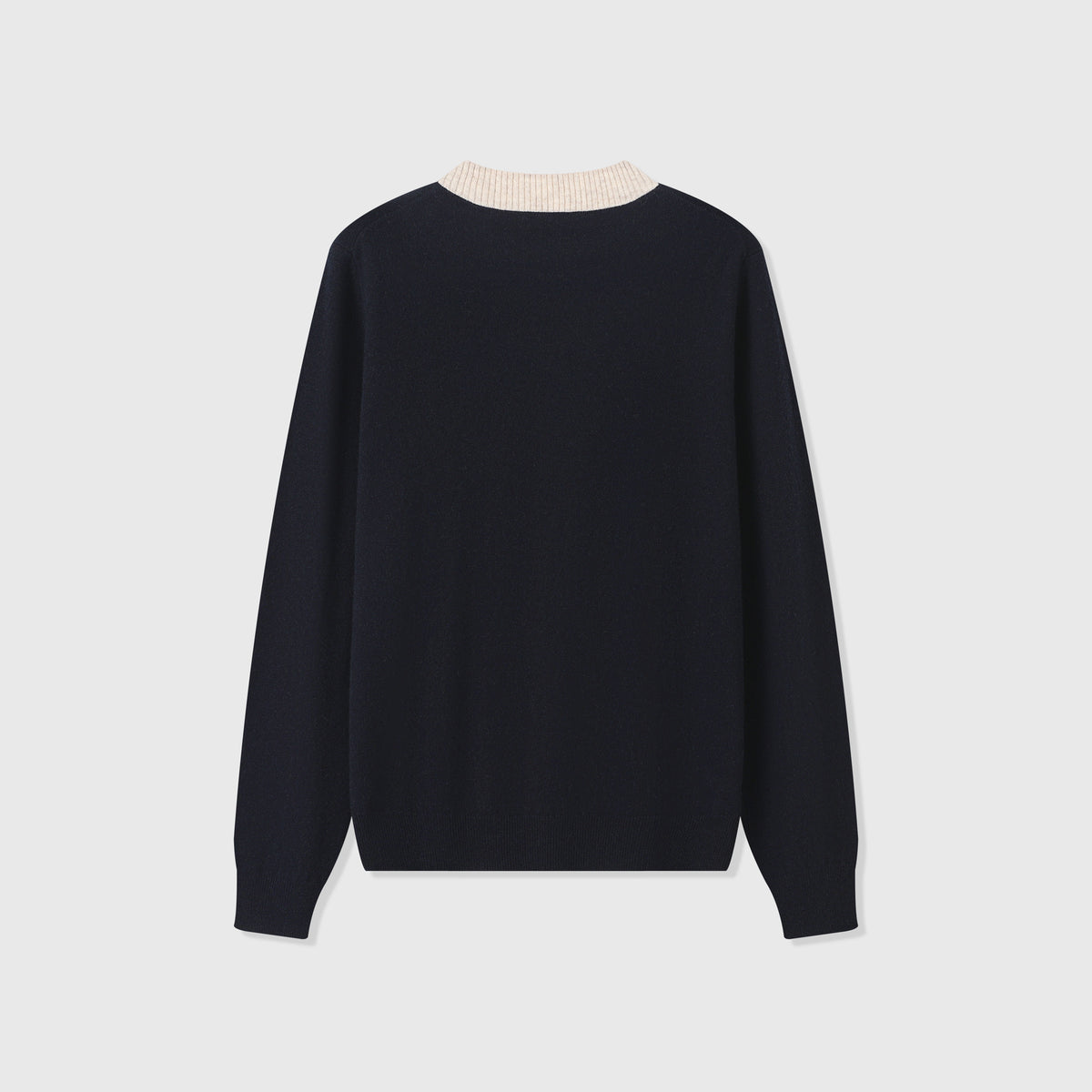 Hermès Men's Crewneck Sweater in Navy