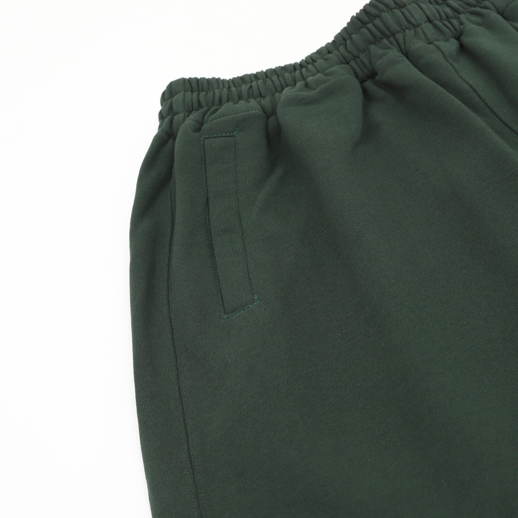 Acne Studios Women's Men's Dark Green Logo Wide-Leg Sweatpants