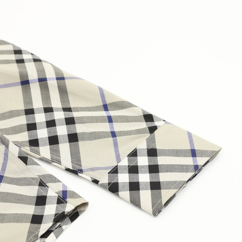 Burberry Vintage Check Cotton Twill Long-Sleeve Shirt