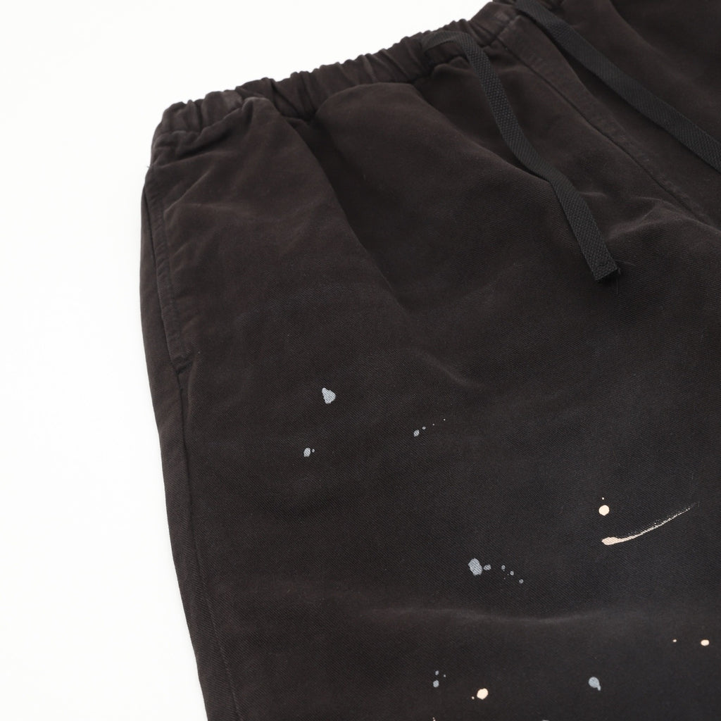 Nike Women's Men's Black Splatter Print Wide-Leg Pants