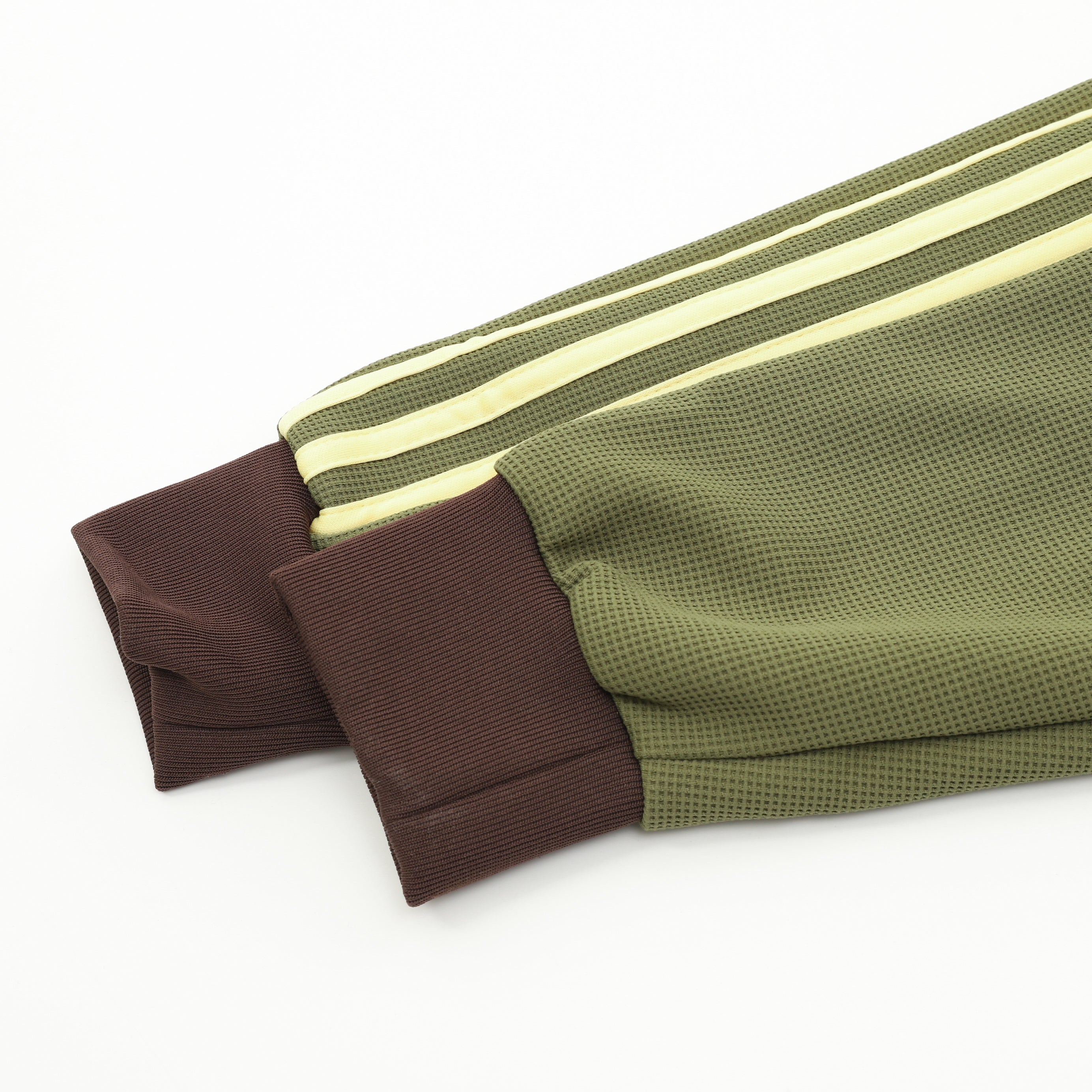 Adidas Originals American Retro Trefoil Track Jacket | Cream Burgundy Stripe Navy Trim