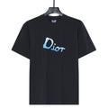 Off-White "For My Real Friends" Print Short-Sleeve T-Shirt in Black