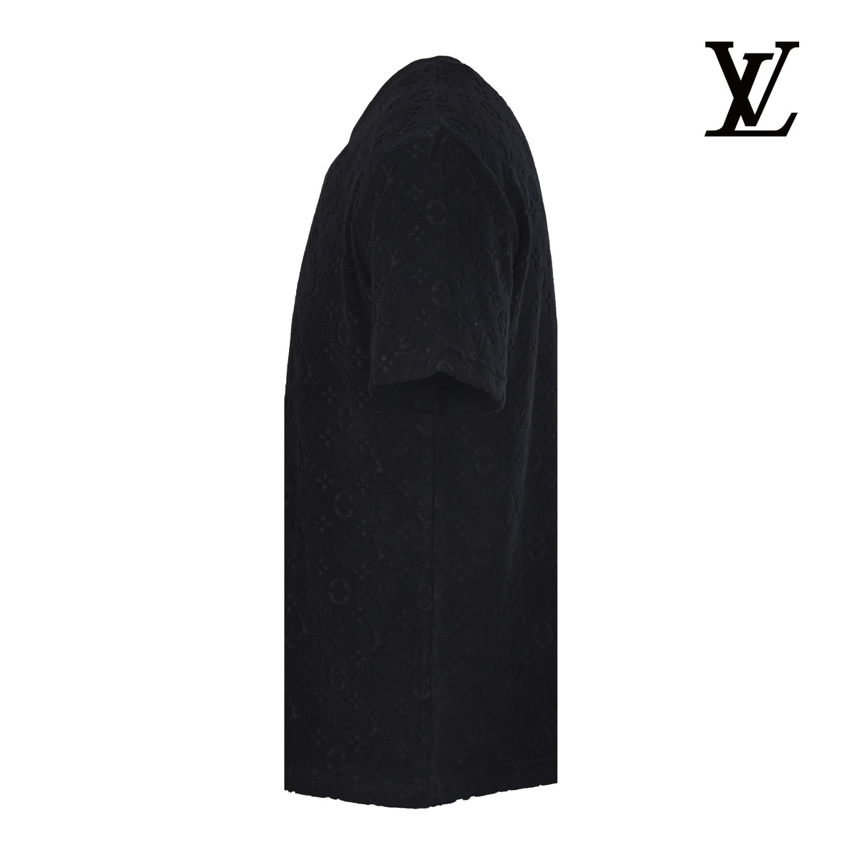 Louis Vuitton Men's Black Monogram Towelling T-Shirt