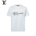 Louis Vuitton White Fox Logo Short Sleeve T-Shirt