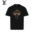 Louis Vuitton Black Mushroom Print T-Shirt