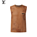 Louis Vuitton Mesh Tie-Dye Sleeveless Top