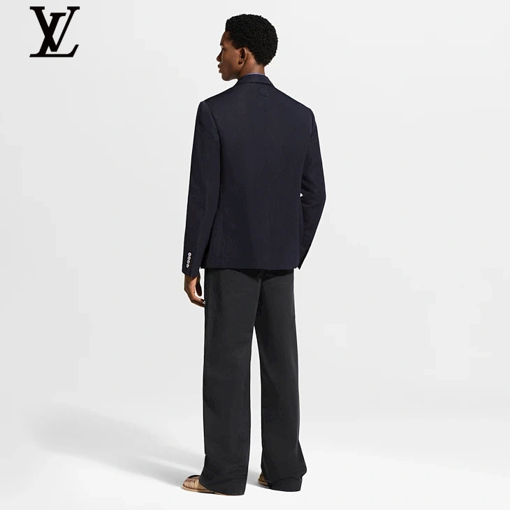 Louis Vuitton Black Wide-Leg Cargo Trousers