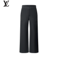 Louis Vuitton Black Wide-Leg Cargo Trousers