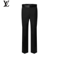 Louis Vuitton Black Wool Flared Trousers